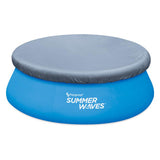 Summer waves afdekzeil voor quick set zwembad 244 cm