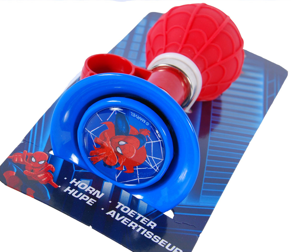 Marvel spider-man fahrradhupe – jungen – rot blau