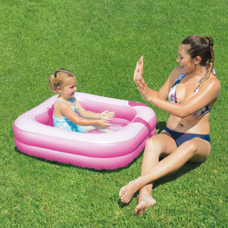 Summer waves baby zwembad roze 86x86x25 cm