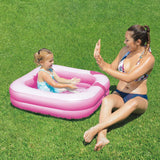 Summer waves baby zwembad roze 86x86x25 cm