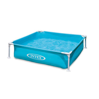 Kinderzwembad met frame-Blauw