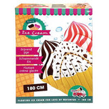 Luchtbed roomijshoorn assorti 180 cm