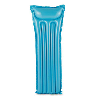 Summer waves luchtbed 183 x 69 cm blauw