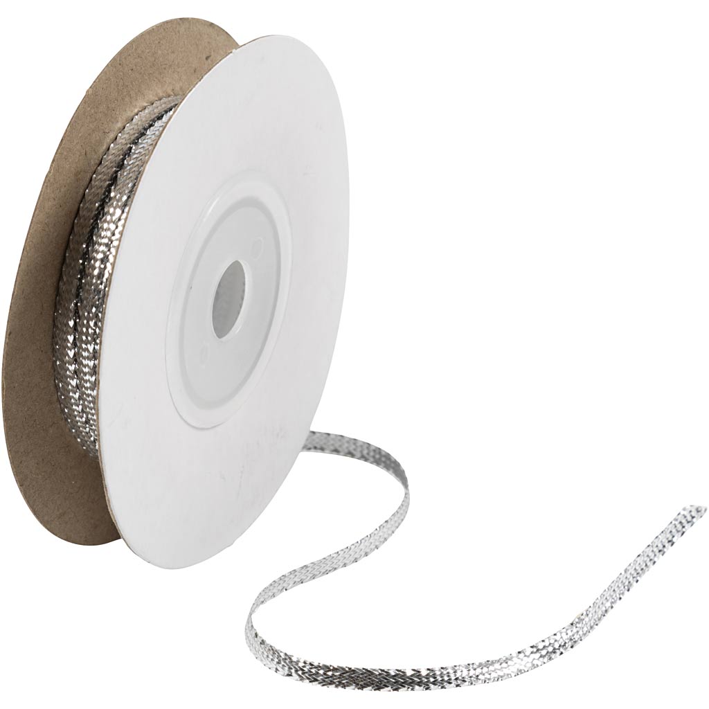 Creativ company b: 3,5 mm, zilver, 20 m 1 rol