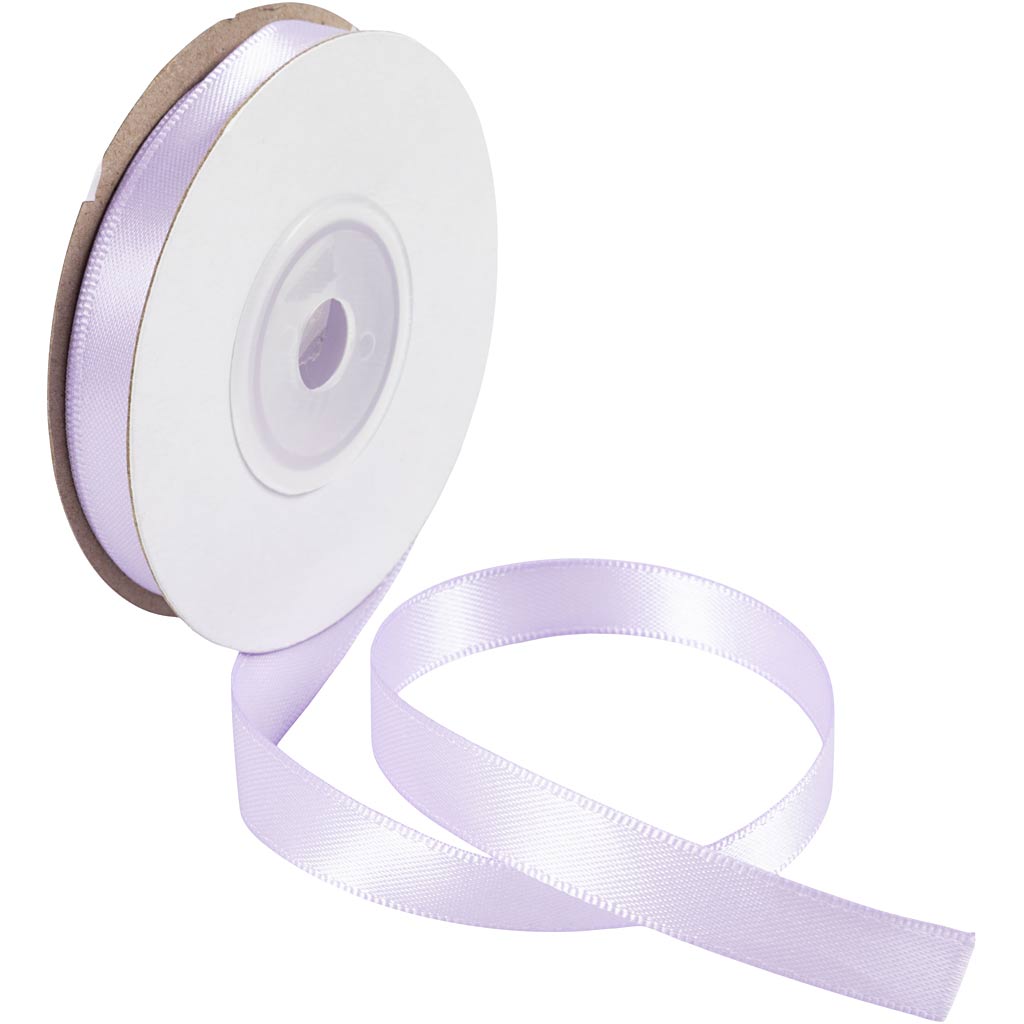 Creativ company satijnlint, b: 10 mm, lichtpaars, 10 m 1 rol