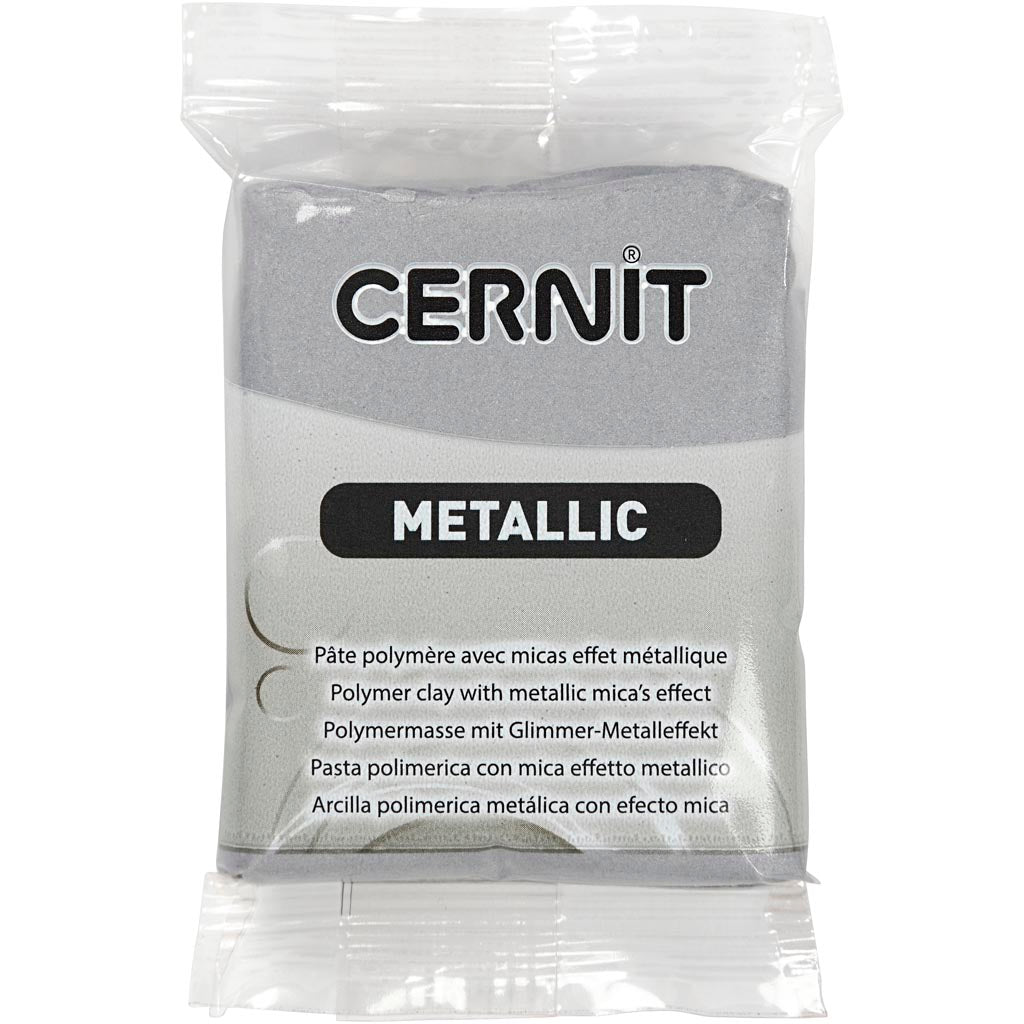 Creativ company cernit, zilver (080), 56 gr 1 doos