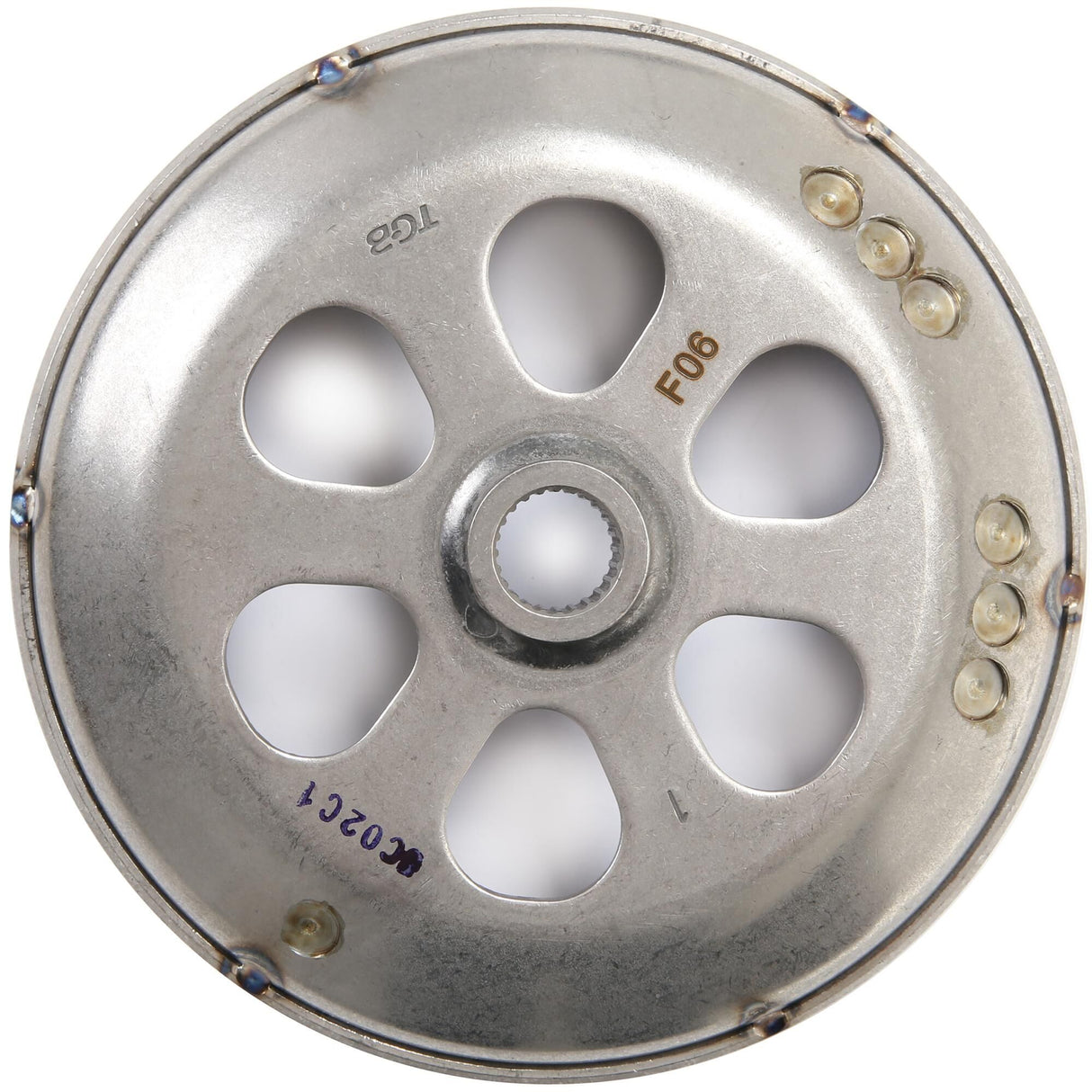 Rms koppelingshuis clutch drum back