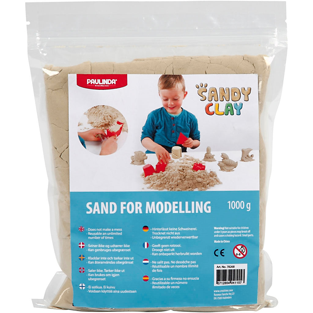 Zandige klei®, naturel, 1 kg