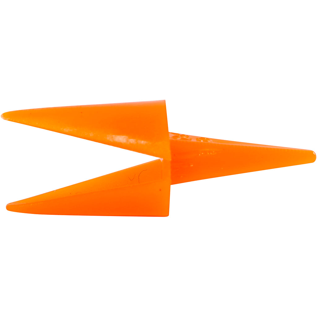 Creativ company kippen snavels, l: 30 mm, oranje, 50 stuk 1 doos