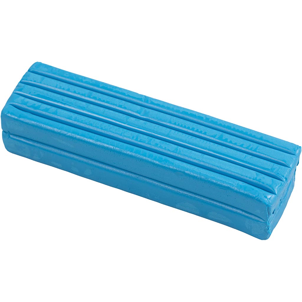 Creativ company boetseerklei, afm 13x6x4 cm, blauw, 500 gr 1 doos