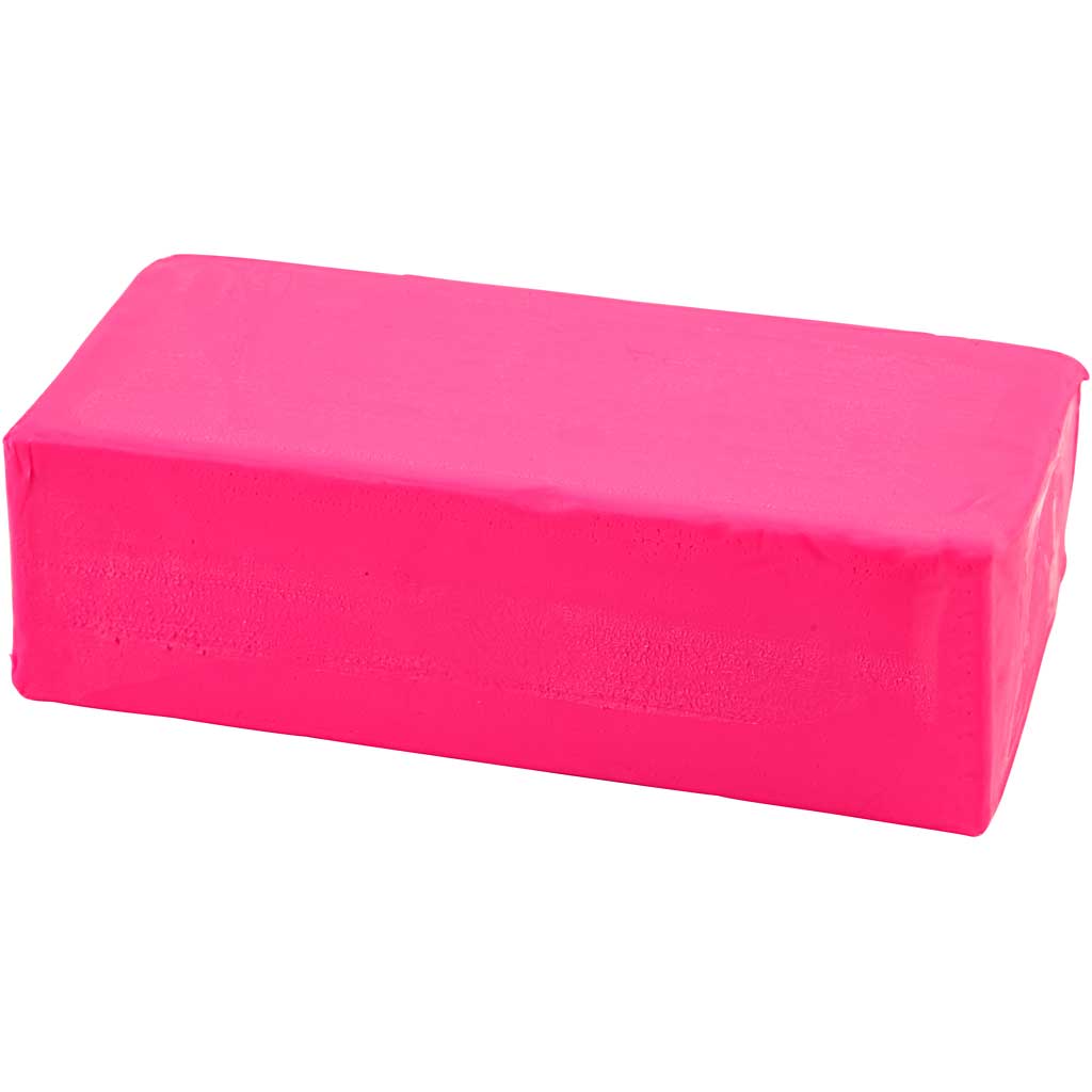 Zachte Klei - Neon Roze, 500gr.