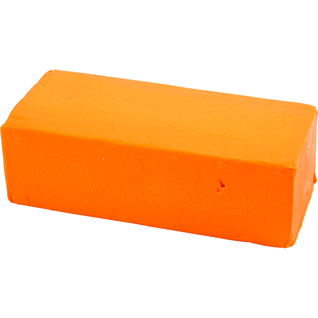 Zachte Klei - Neon Oranje, 500gr.