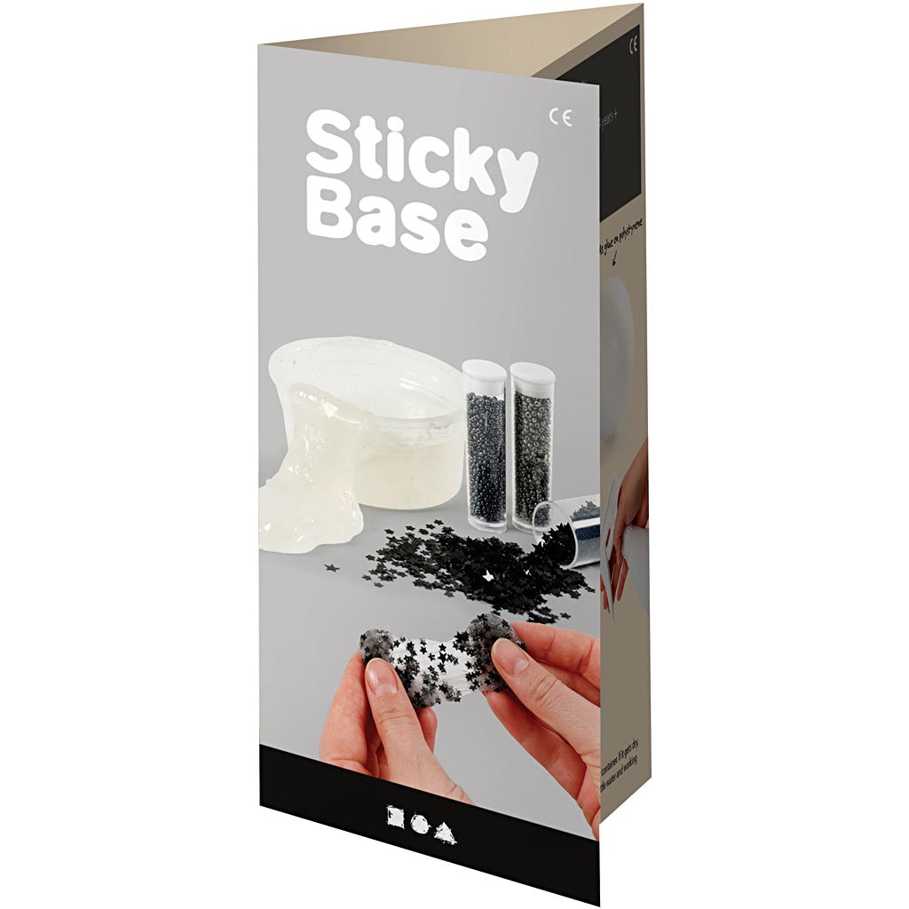 Pearl clay sticky base folder, 1 stuk