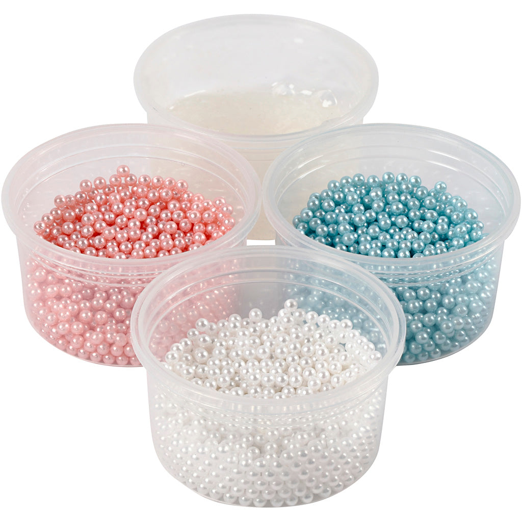 Pearl clay ®, diverse kleuren, 3x25+38 gr, 1 set