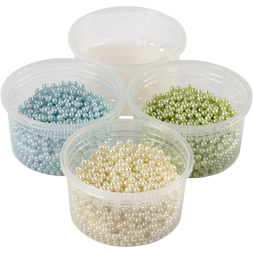 Pearl clay ®, diverse kleuren, 3x25+38 gr, 1 set