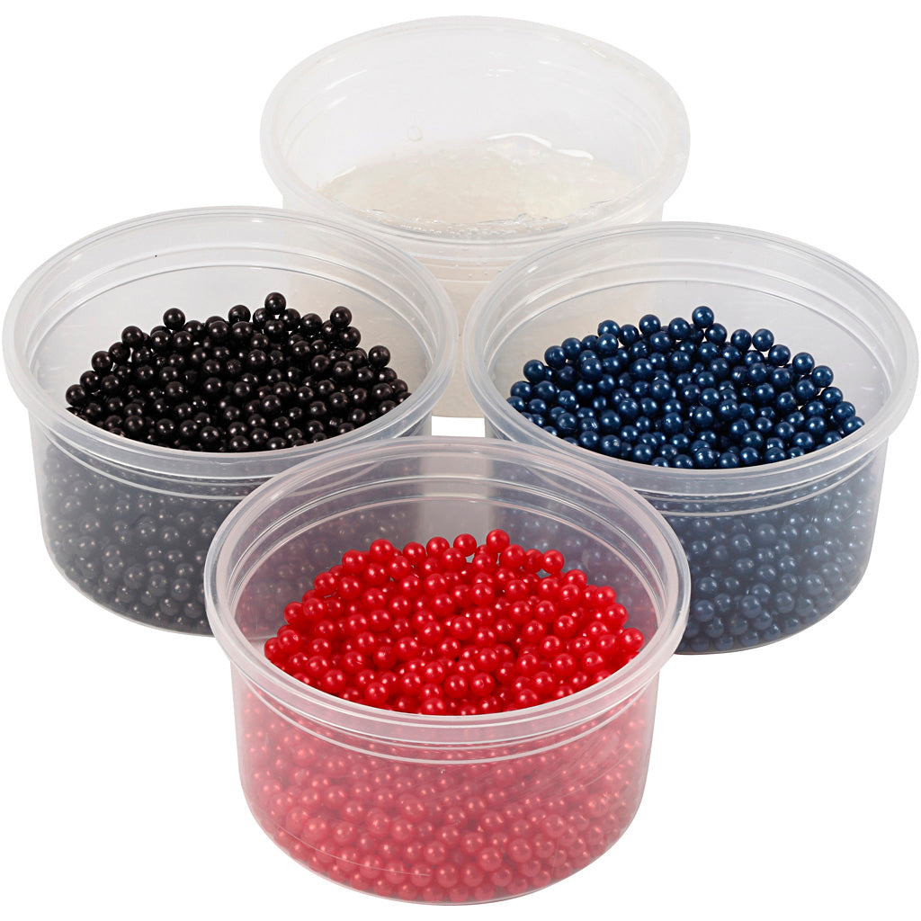 Pearl clay ®, diverse kleuren, 3x25+38 gr, 1 set