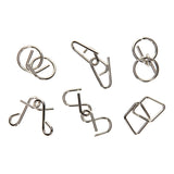 Metalen mini breinpuzzel