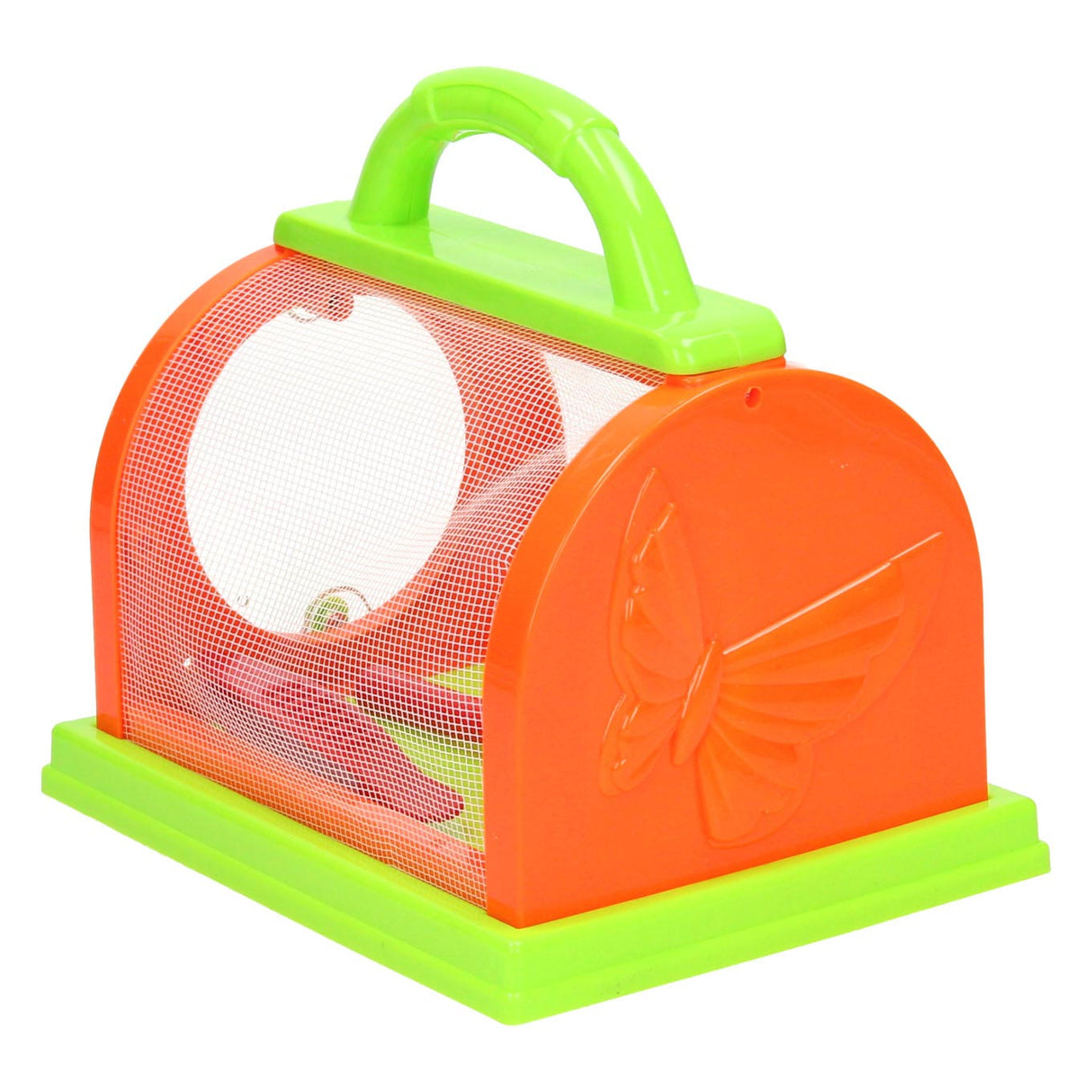 Insecten observatiekast geel groen, 3dlg.