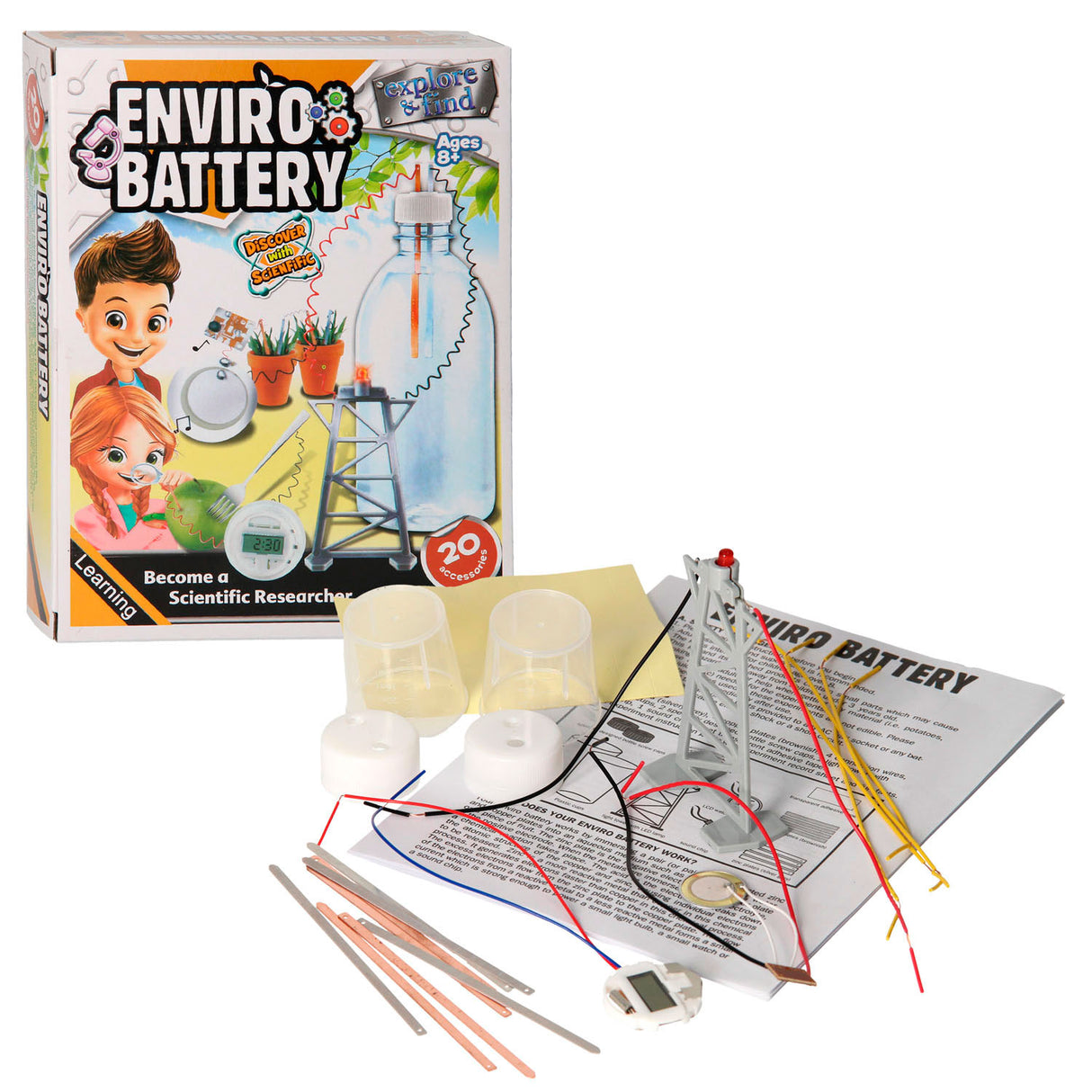 Experimenten - elektriciteit genereren, 20dlg.