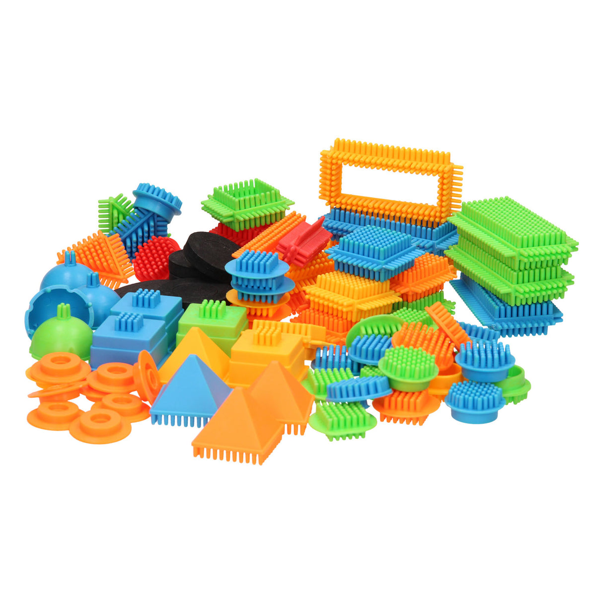 Bristle blokken in opbergbox, 80dlg.