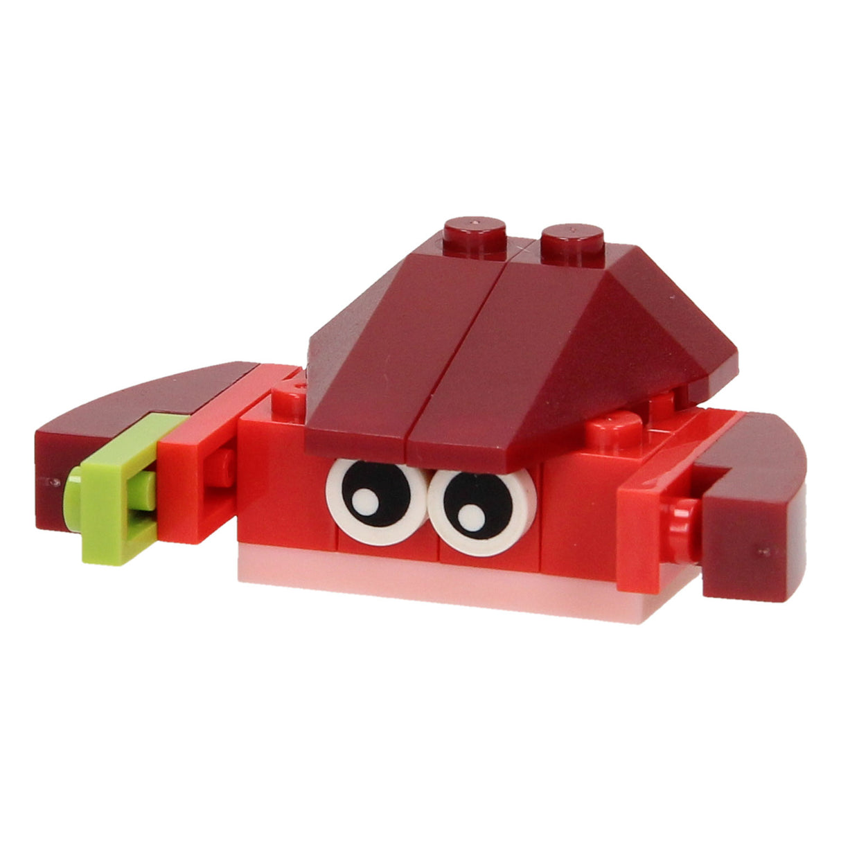Bouwblokjes 3in1 roze - windmolen, krab, racewagen, 61dlg.