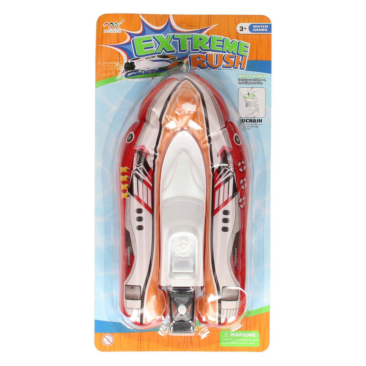 Opwind speedboot