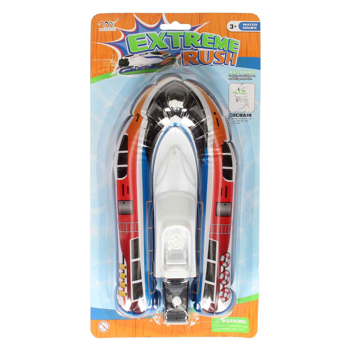 Opwind speedboot