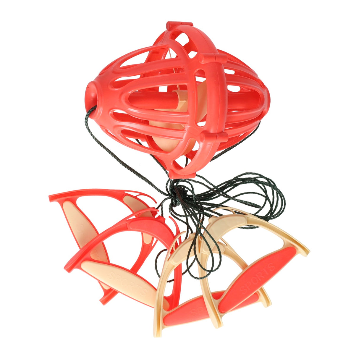 Trekbal met propeller kleur