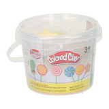 Kleiset in opbergbox lolly's maken - 6 kleuren klei