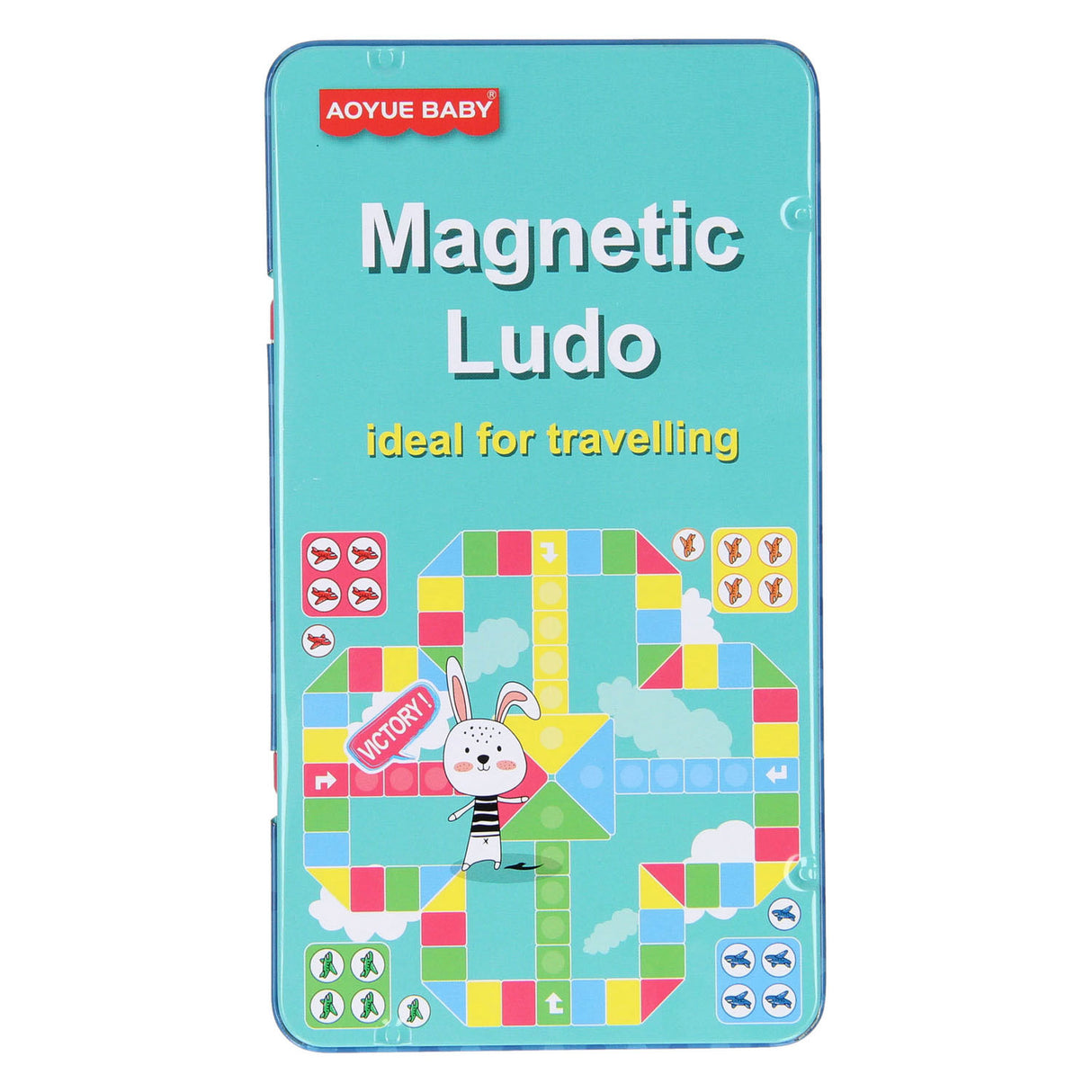 Ludo magnetisch in blik