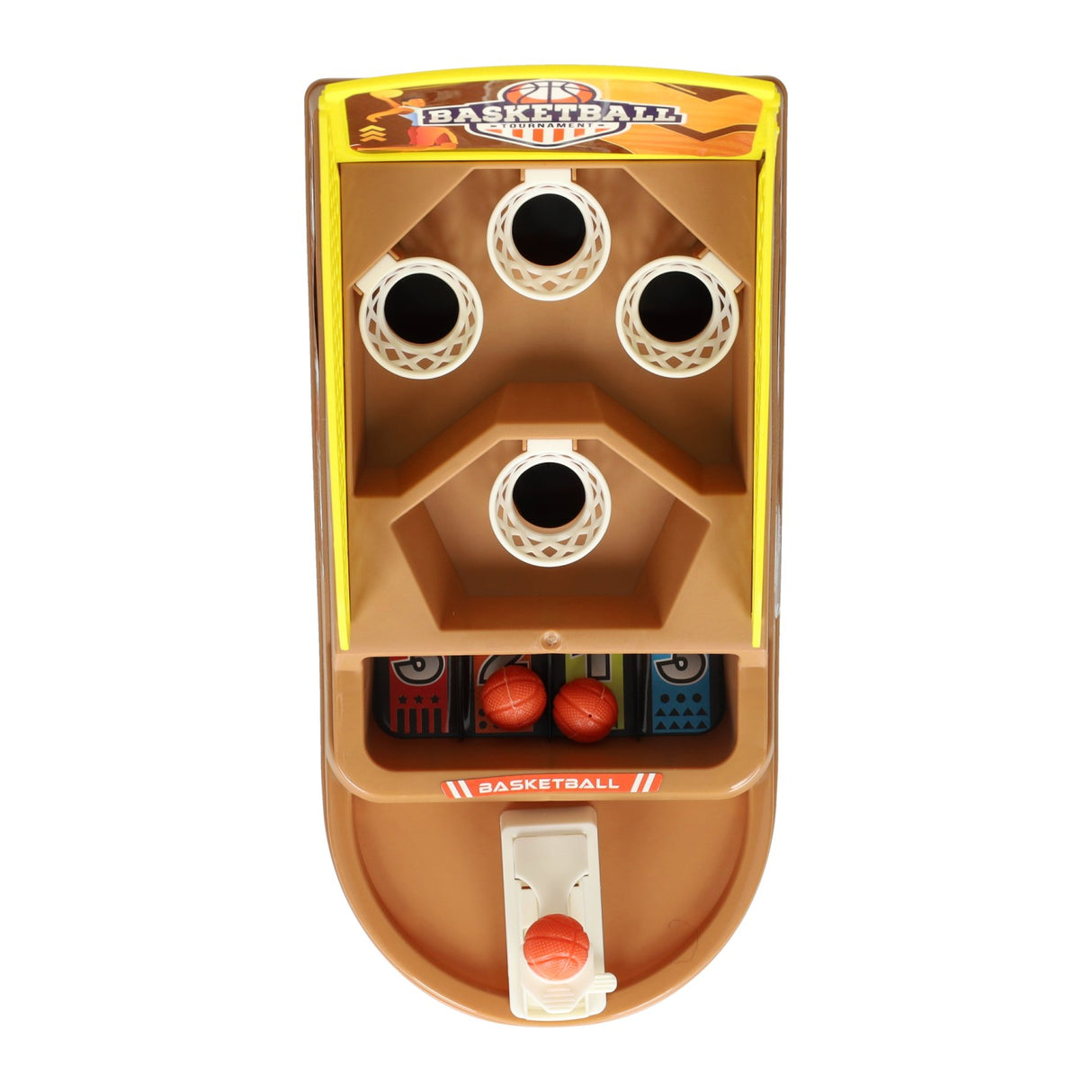 Basketbal schiet spel