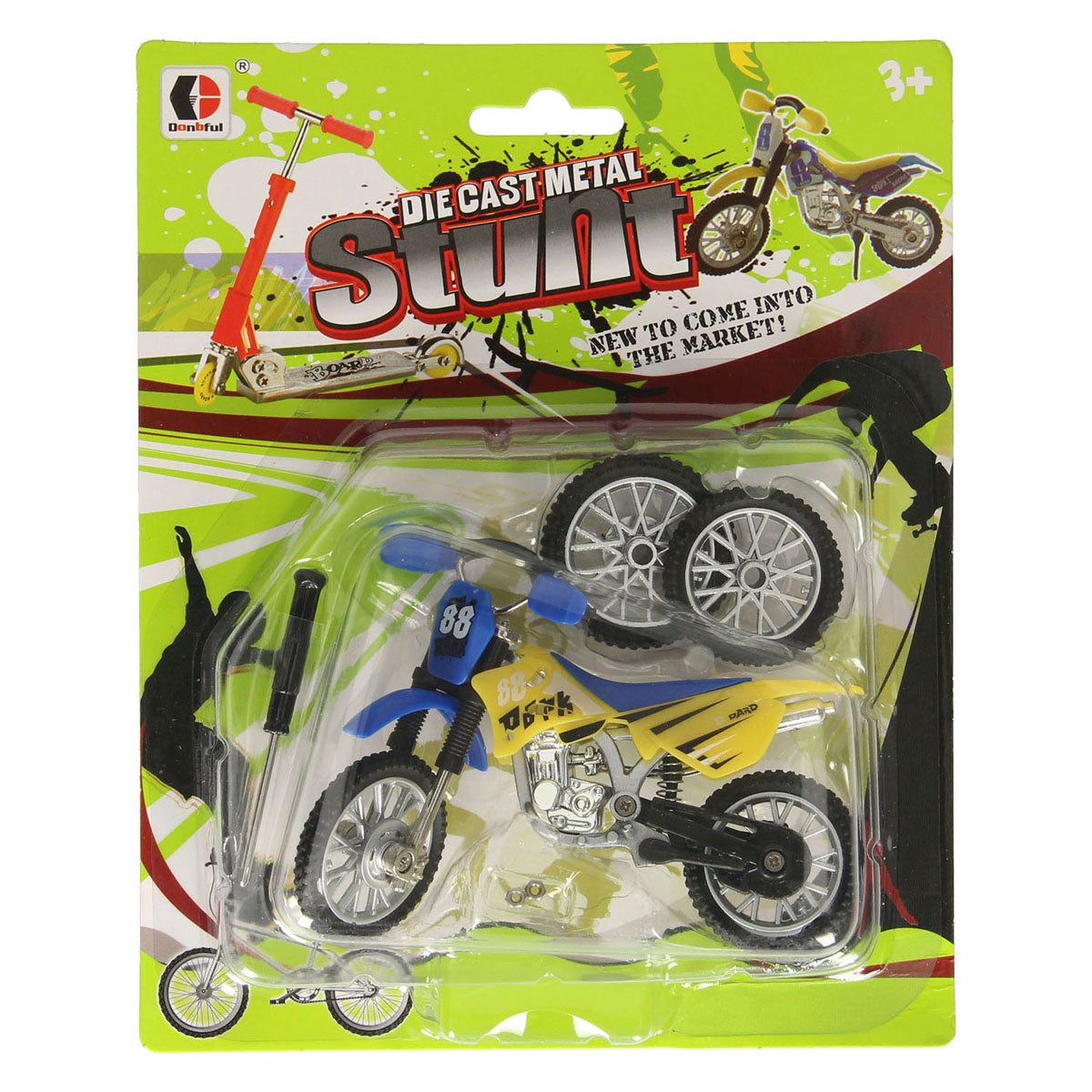 Vinger motor met accessoires