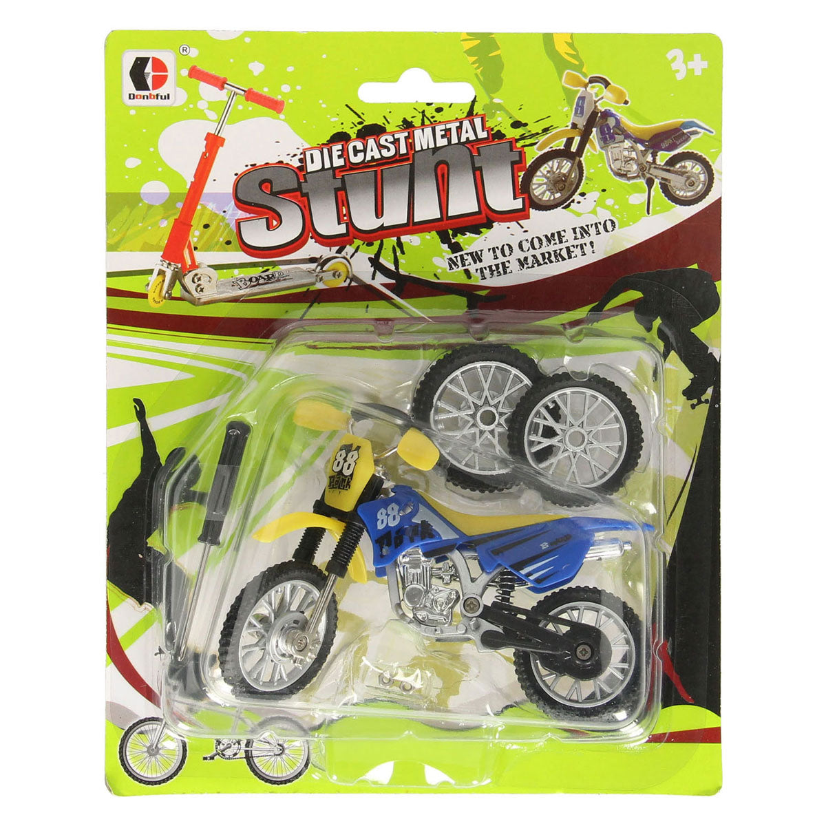 Vinger motor met accessoires