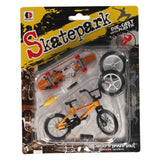 Vinger stuntfiets met accessoires