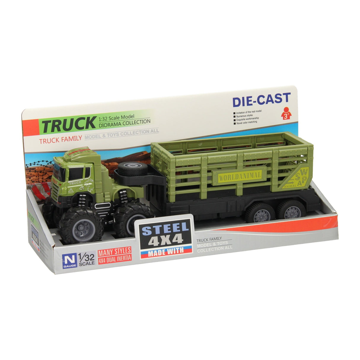 Die-cast woestijntruck
