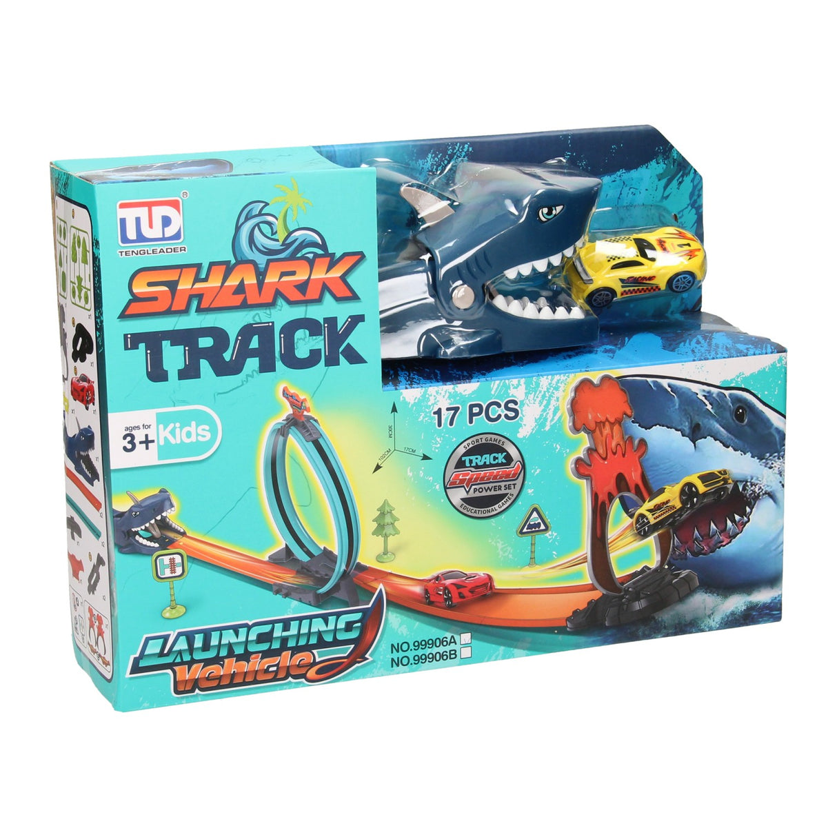 Shark auto launch set met looping