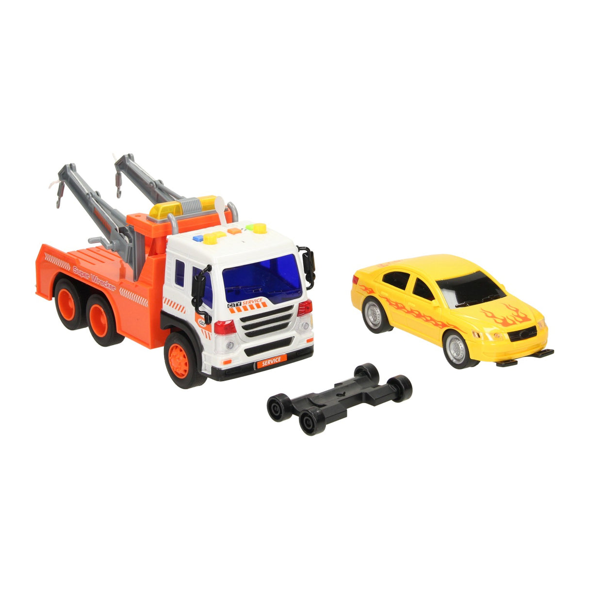 Truck afsleepwagen met licht en geluid