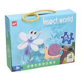 Legpuzzel insecten wereld, 63st.