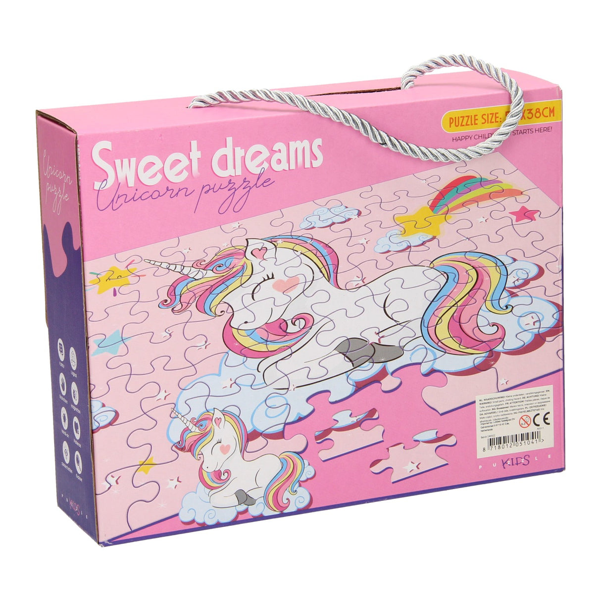 Legpuzzel sweet dreams unicorn, 63st.