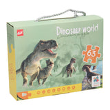 Legpuzzel dino wereld, 63st.