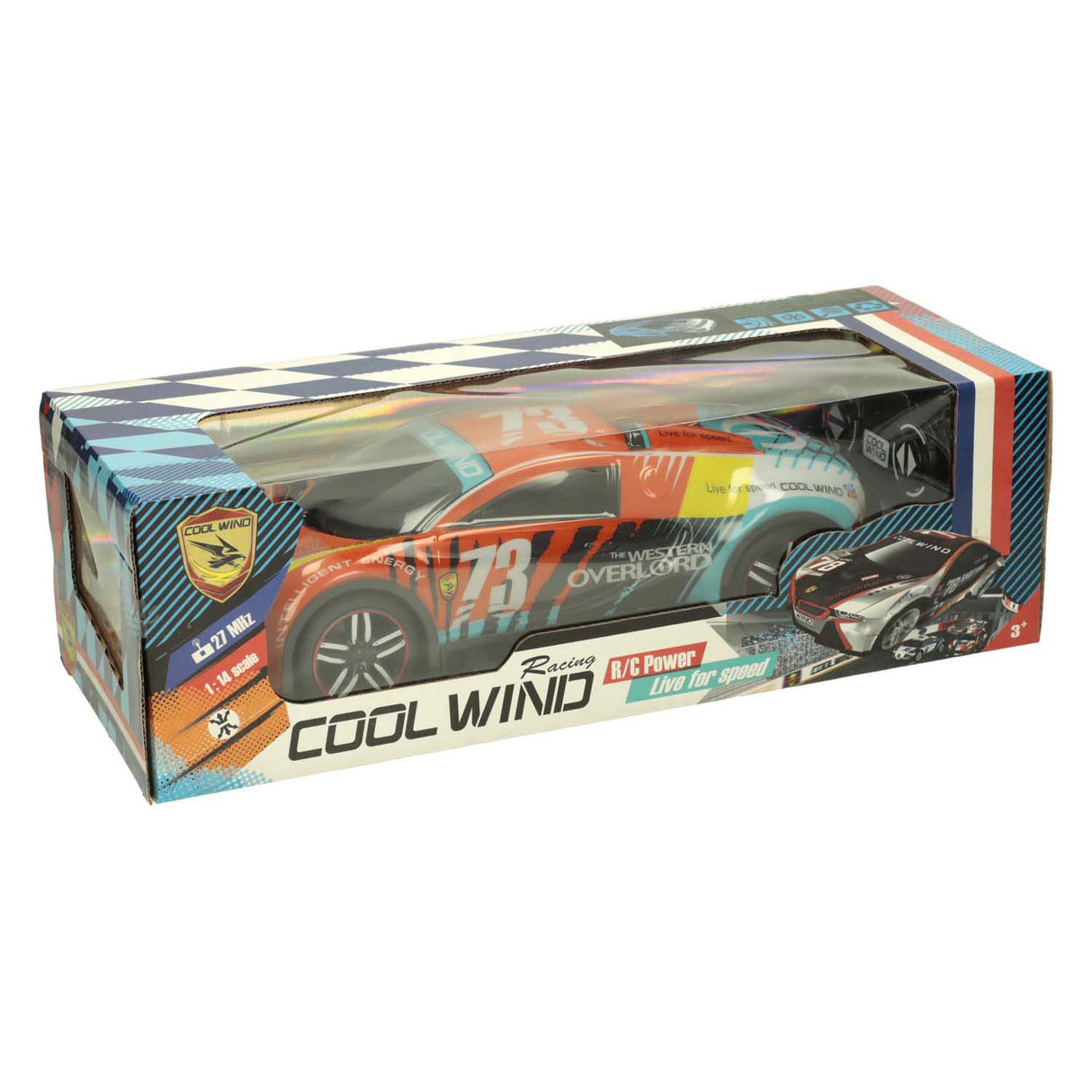 Rc bestuurbare racewagen softbody 73