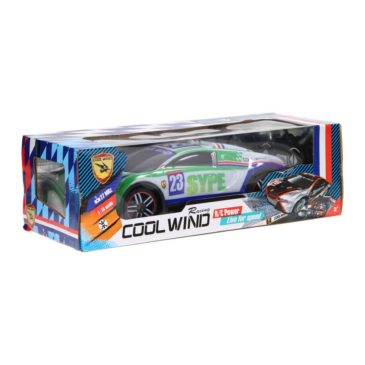 Rc auto 1:14 channel - groen