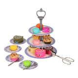 Theeset met etagère