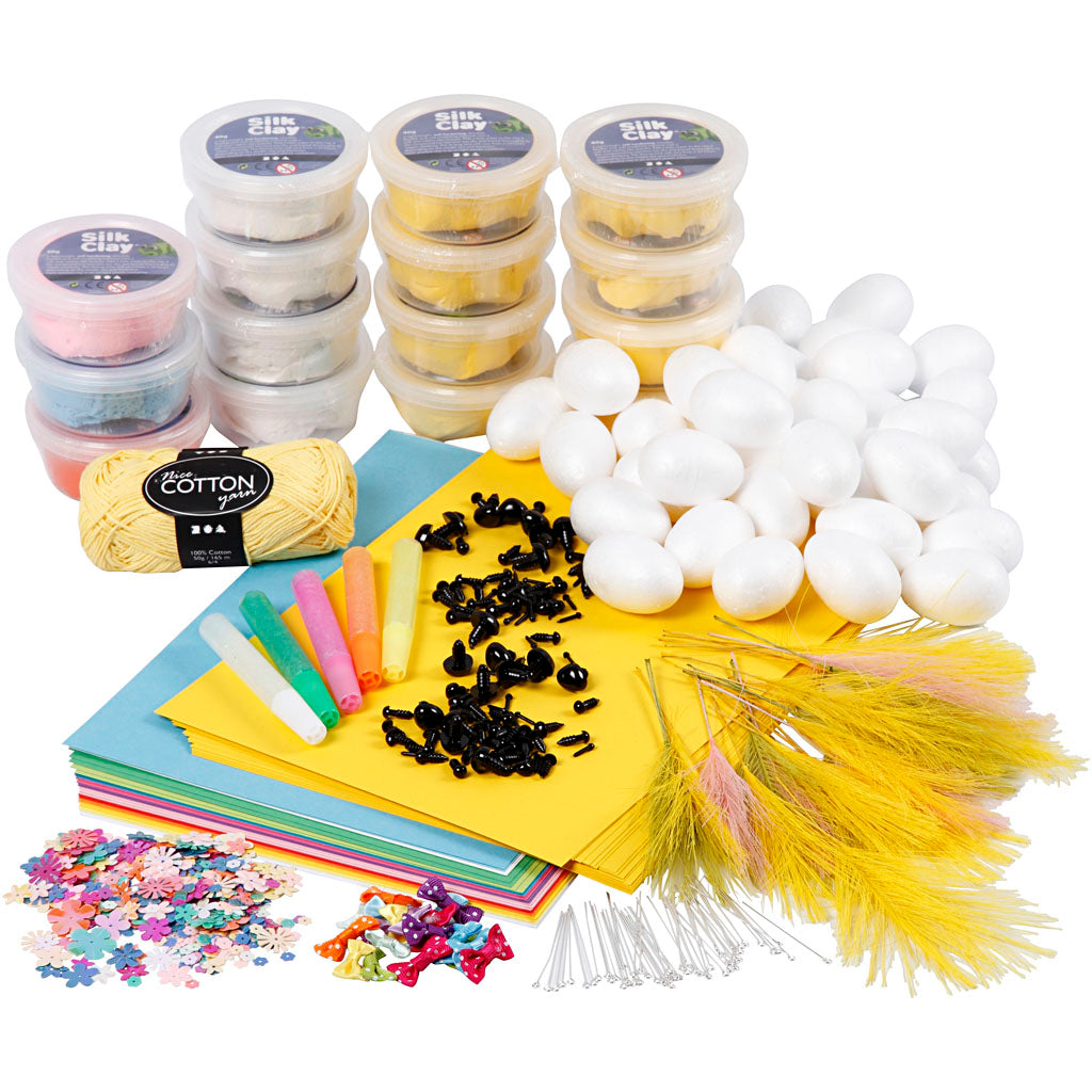 Groepsset paaskuikens, 1 set