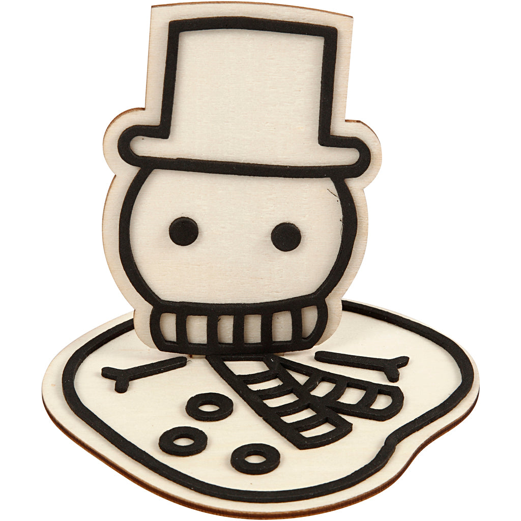 Creativ company figuur om te decoreren, h: 11,5 cm, 1 stuk