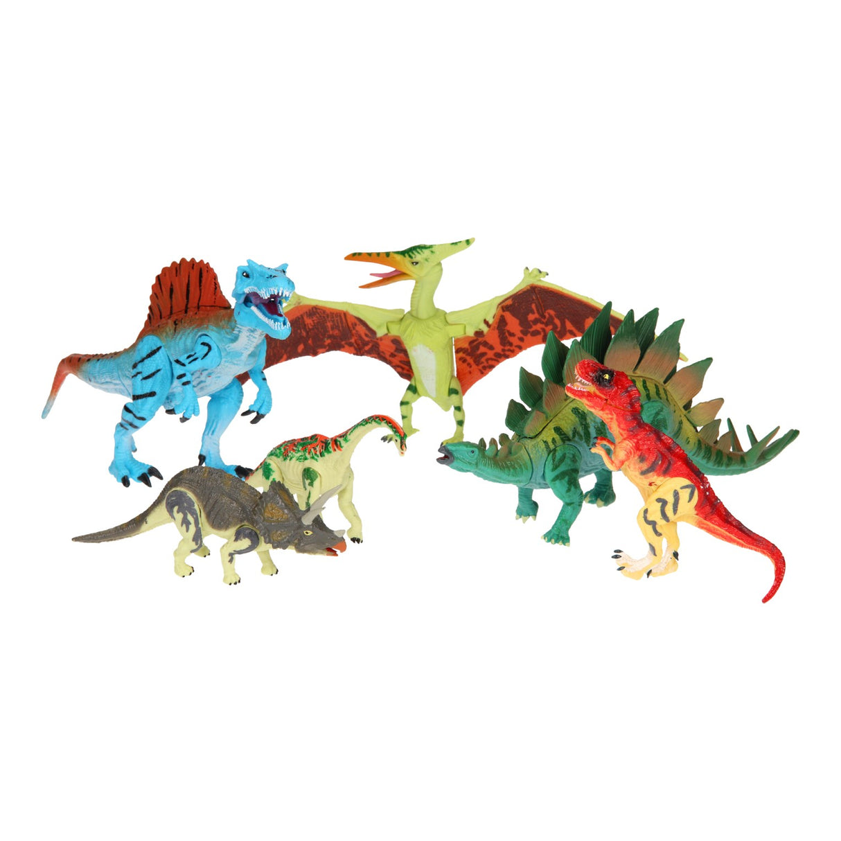 Dino speelset groot, 6dlg.