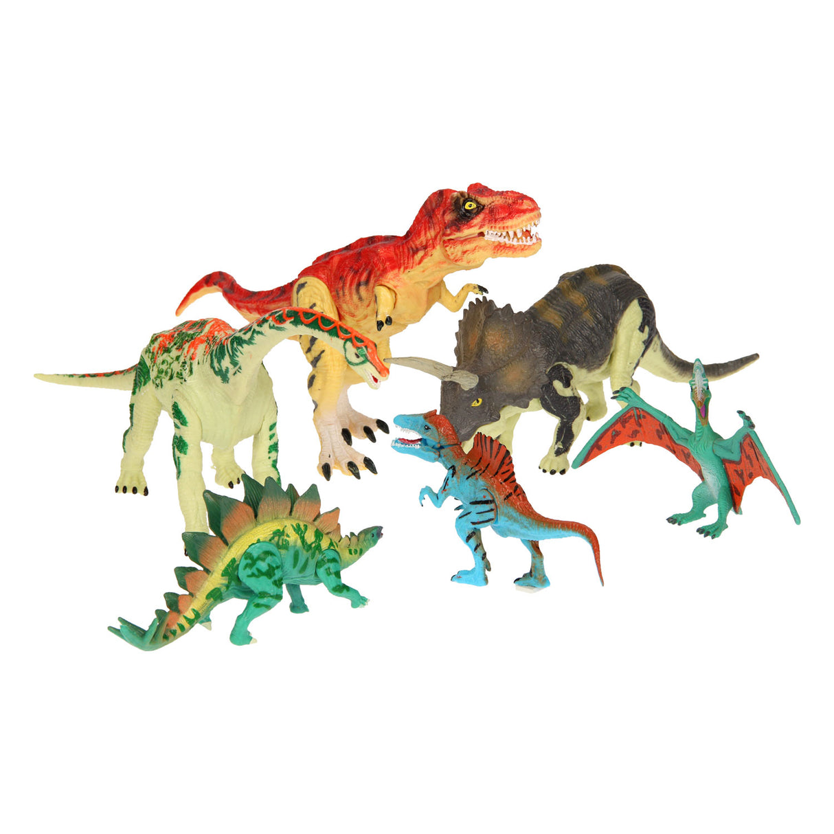 Dino speelset groot, 6dlg.