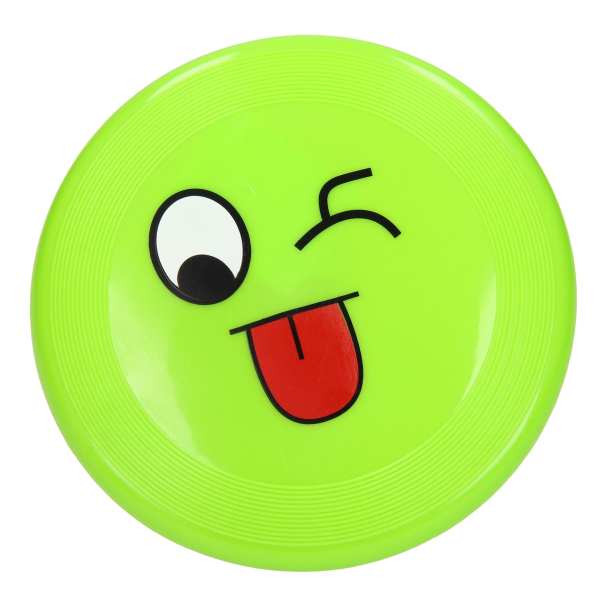 Frisbee lachgezicht