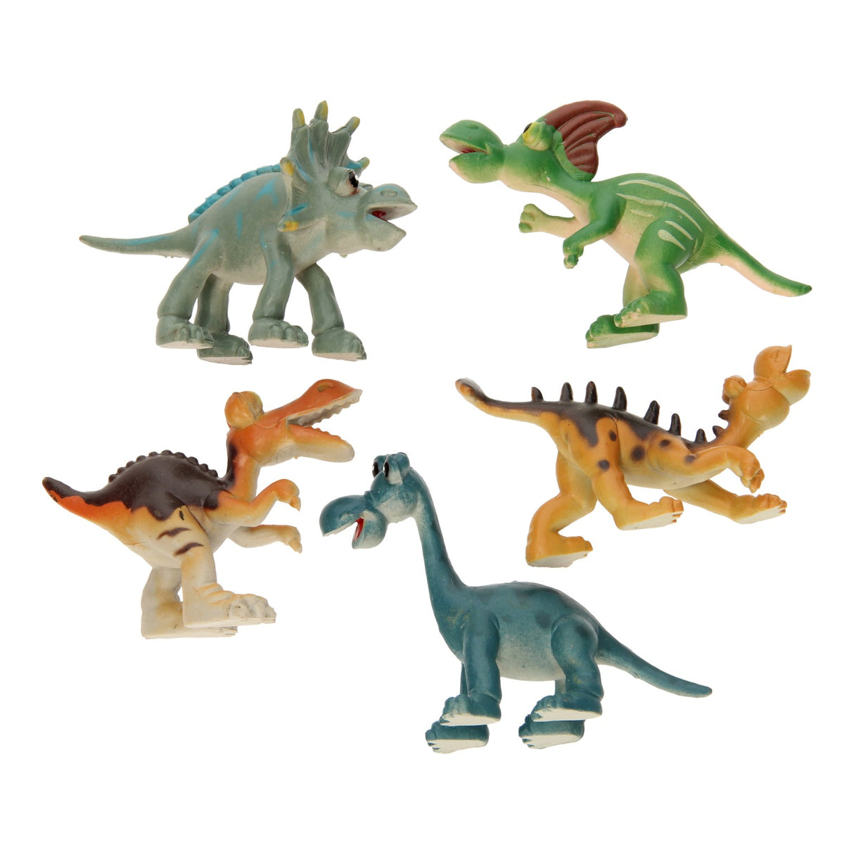 Guitige dino's speelset, 6dlg.