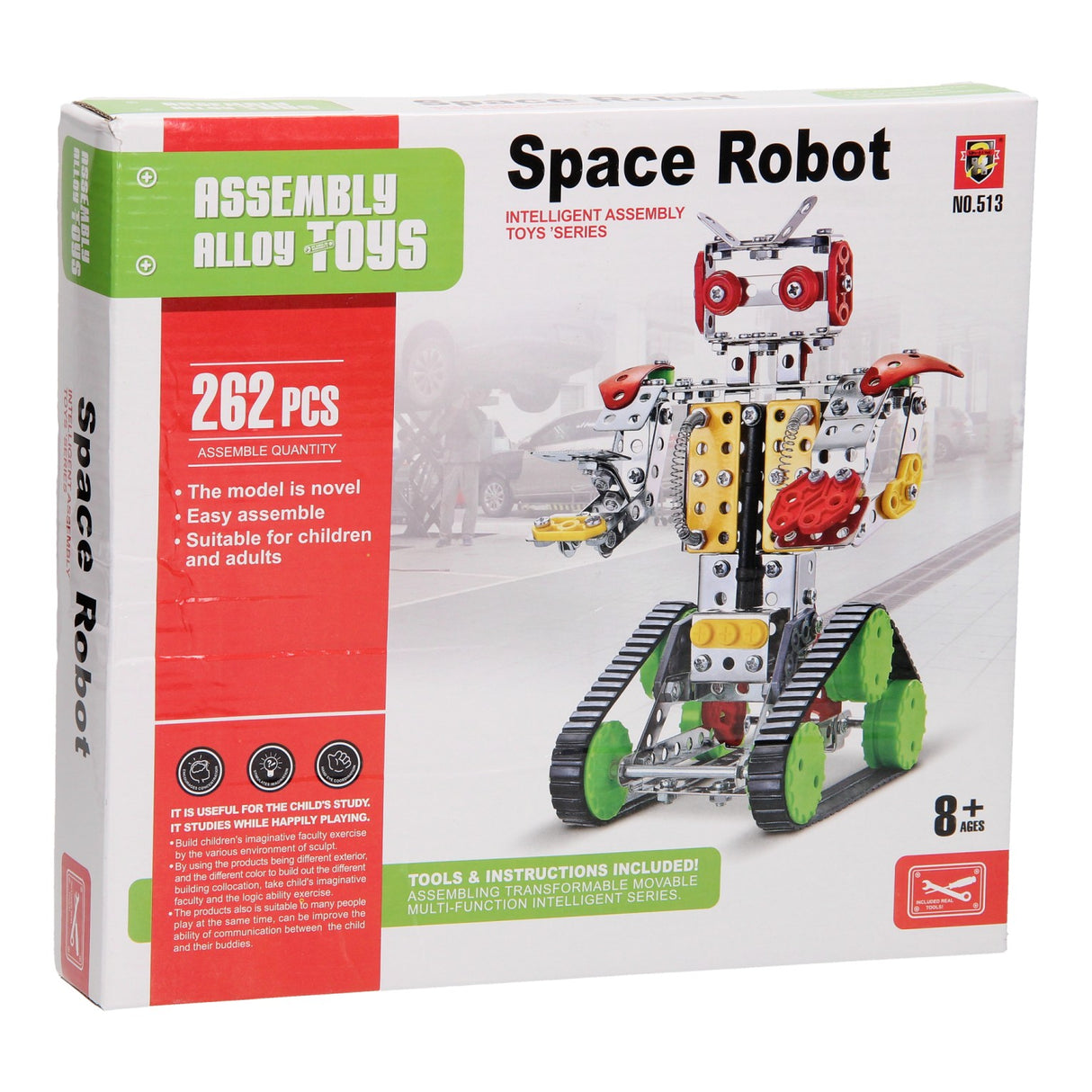 Constructieset metaal robot, 262dlg.